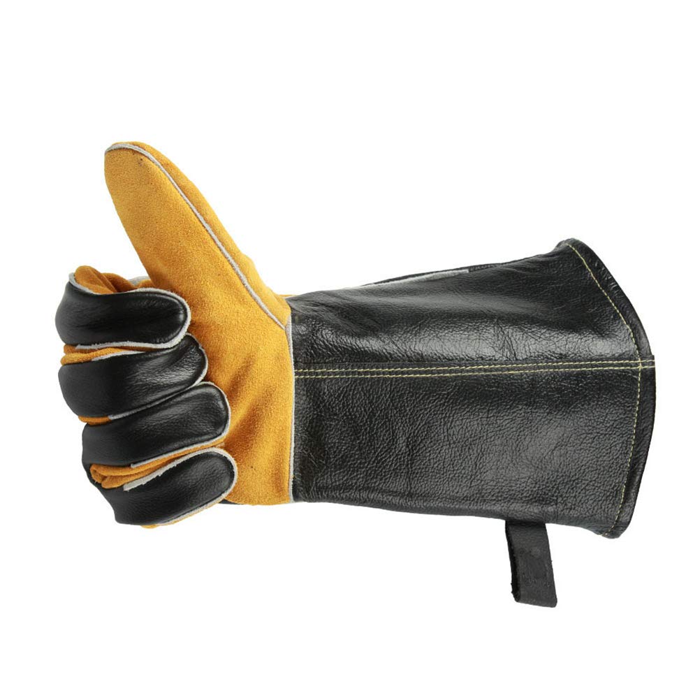 Guanti Da Saldatura In Pelle - Resistenza Al Calore 350°C, Per Lavori Pesanti - Foto 9
