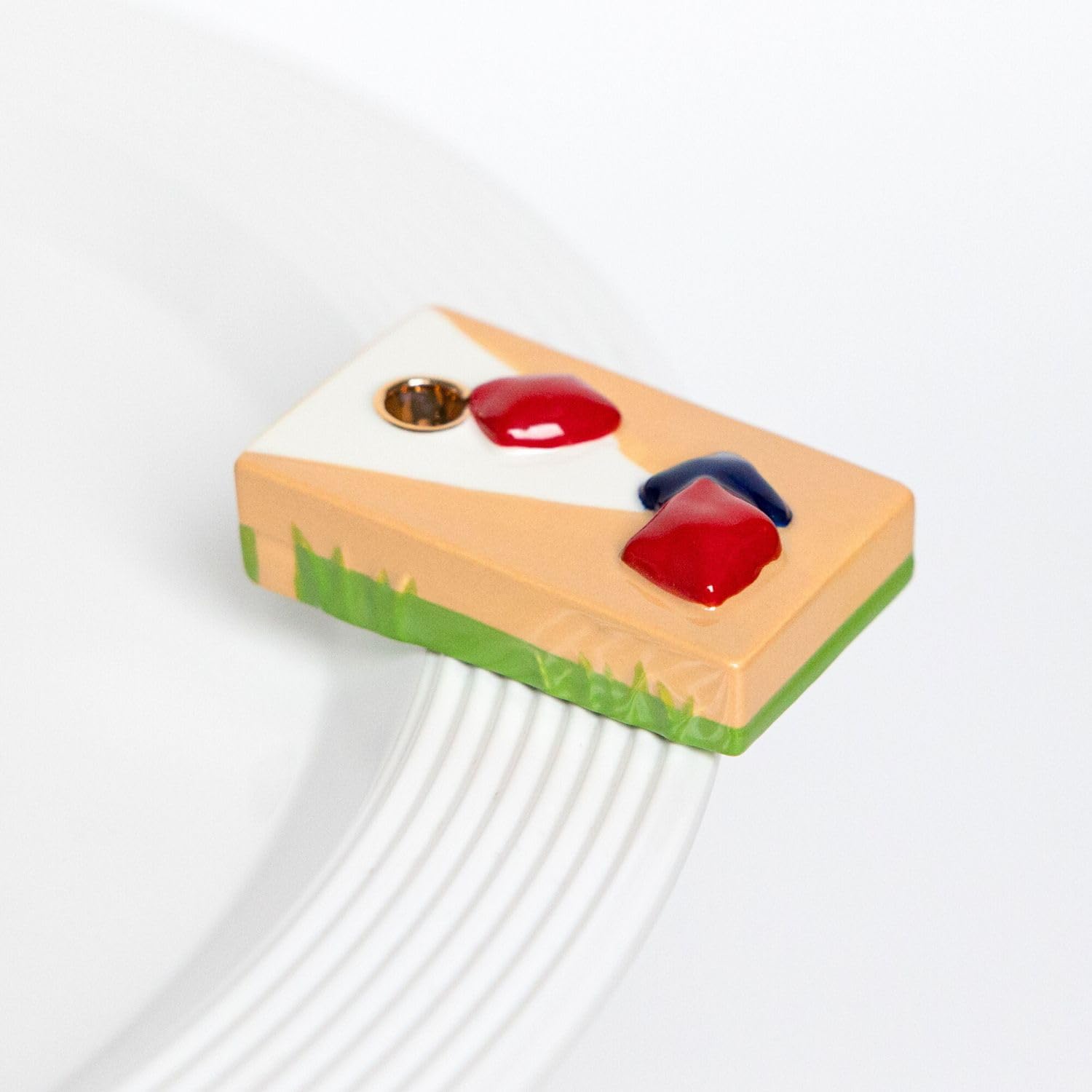 Nora Fleming Baggin' Rights (Bag Set) A431 Hand-Painted Ceramic Décor - Summer Minis for The Home and Office