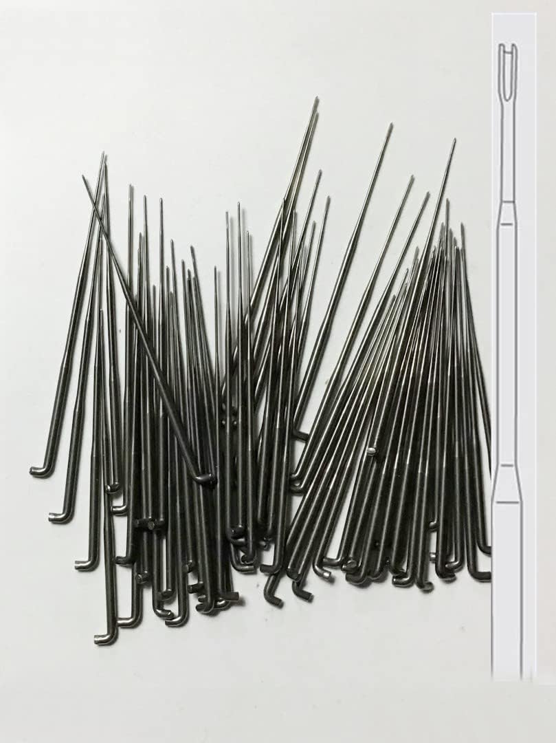 M00862x50c Rooting Needle 42G Extra FINE Fork Pack of 50 for Rooting Reborn MOREZMORE