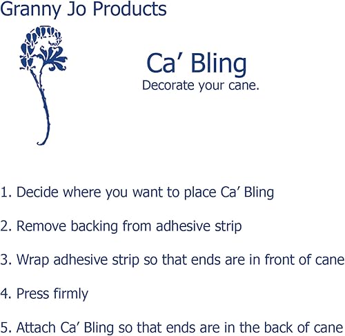 Miniatura 8 de Granny Jo Products Ca 'Bling, NegroBlanco, 1 onza