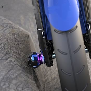 2PCS Motorcycle Scooter Crash Protector Wheel Protection Pads Front Shock Absorber Cup Sliders Compatible With Motorcycle Supplies