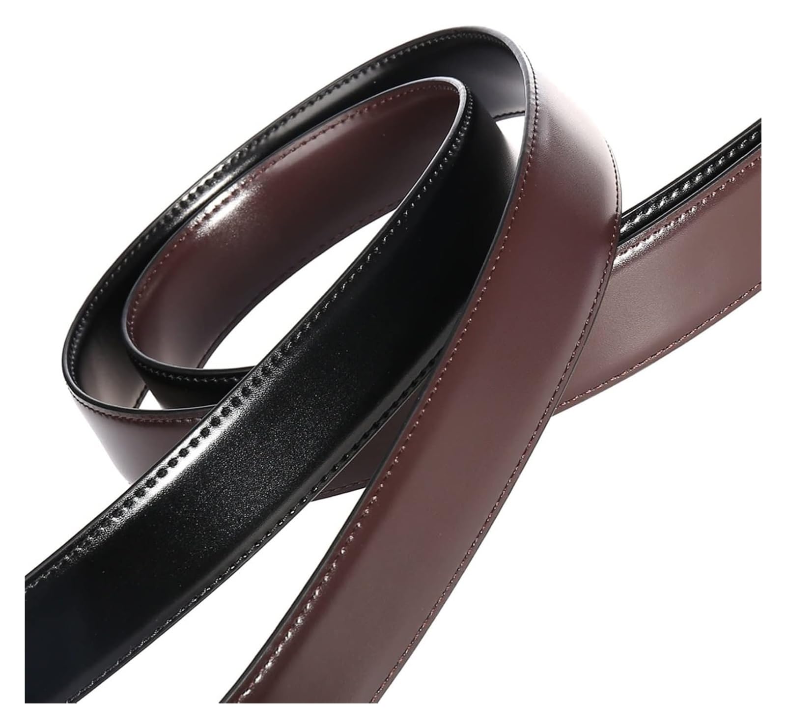 Cinturón ajustable de cuero genuino, Cinturón de cuero for hombre Hebilla antirrayas Cinturones suaves Hebilla ajustable Cómoda Hebilla transpirable resistente al desgarro Hebilla ancha ajustable de a