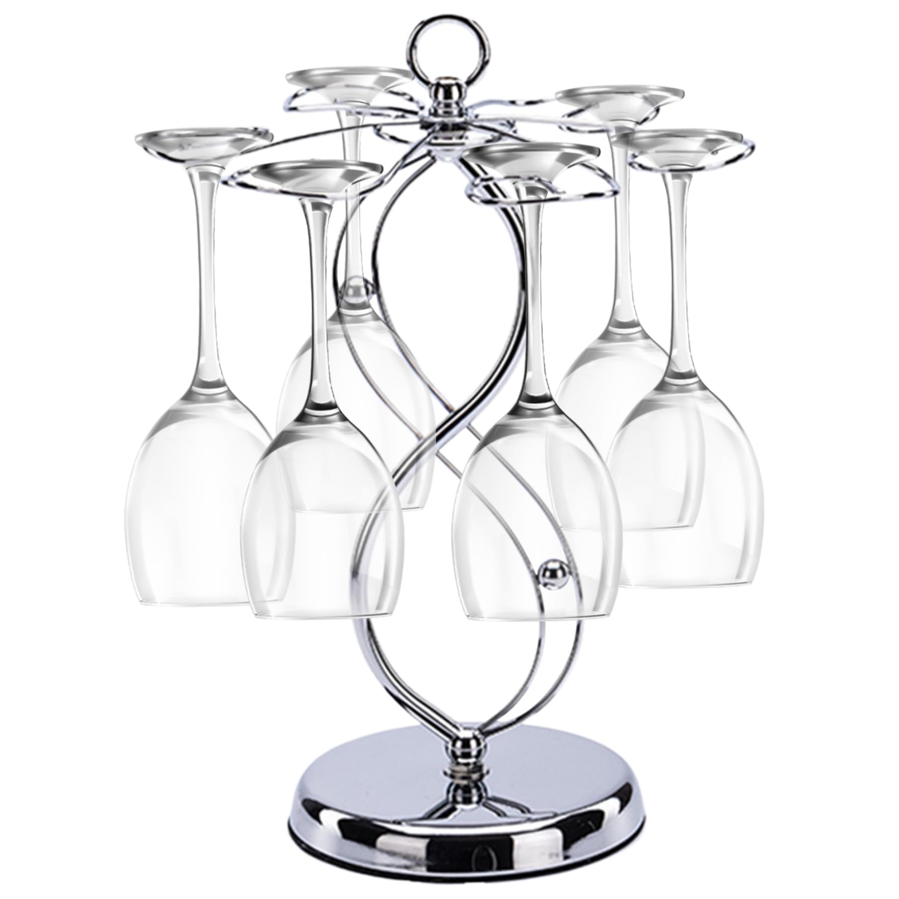 Support de verre à vin anti-chute stable pour organiser le comptoir