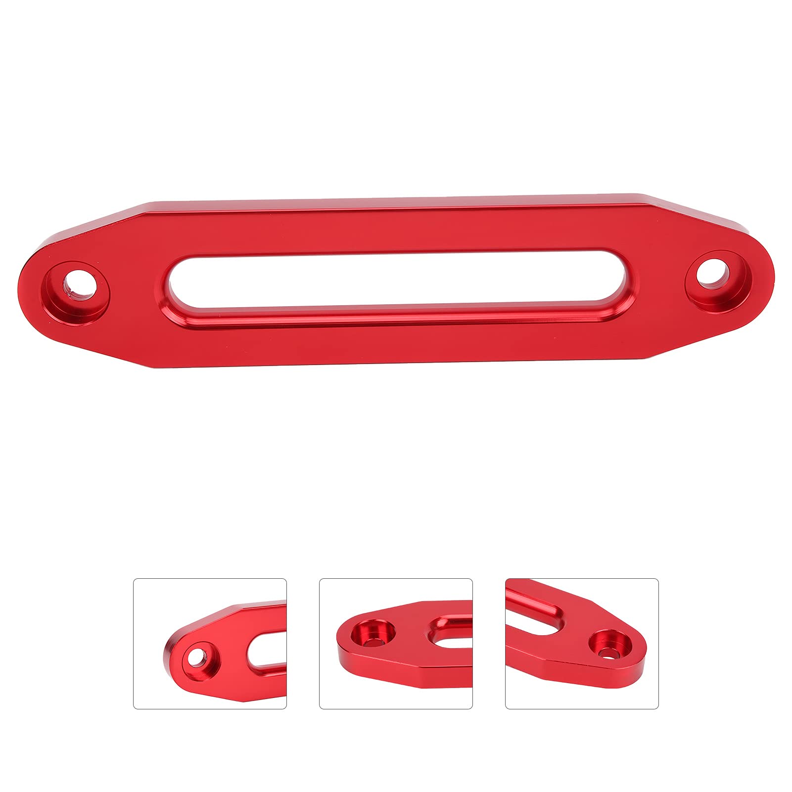 Verricello Passacavo,Passacavo per Verricello Blocco Fune per Porta,Verricello per Fuoristrada,10in Universale Fune di Traino Accessori Automobilistici