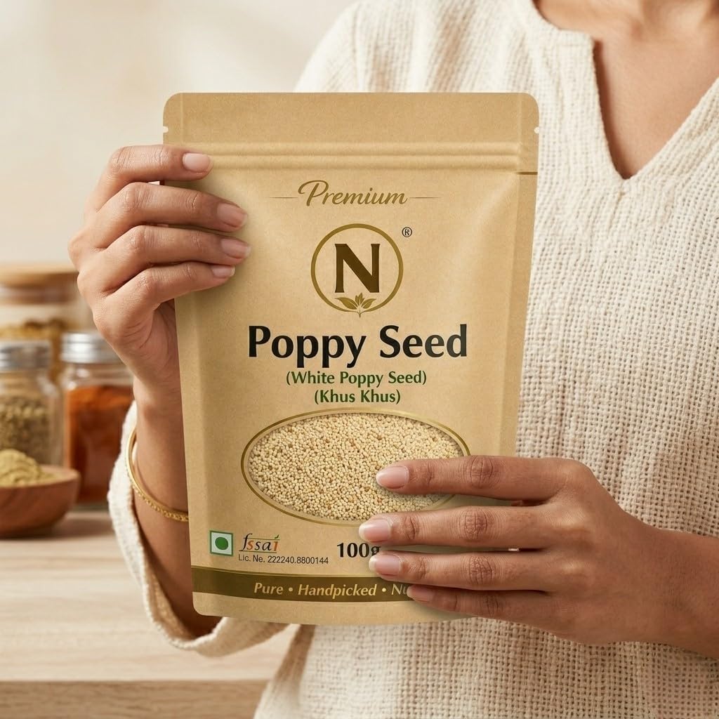 Poppy (Khas Khas) Whole (100 G) | 100 Chemical Free Organic No