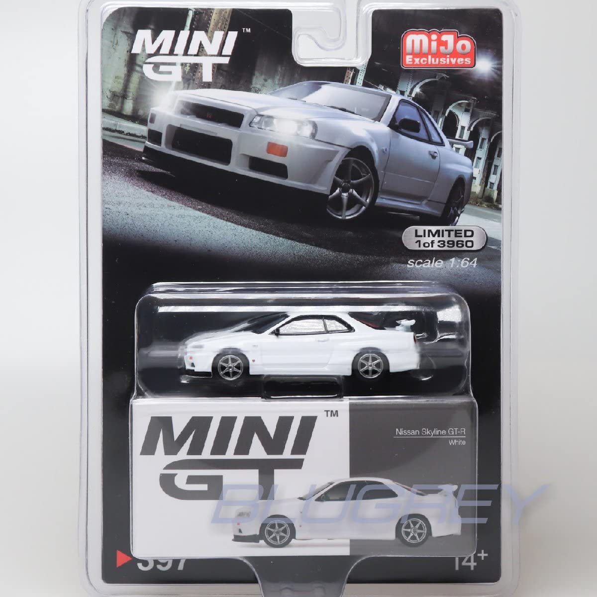 Amazon | MINI GT 1/64 日産 スカイライン GT-R R34 Vスペック N1