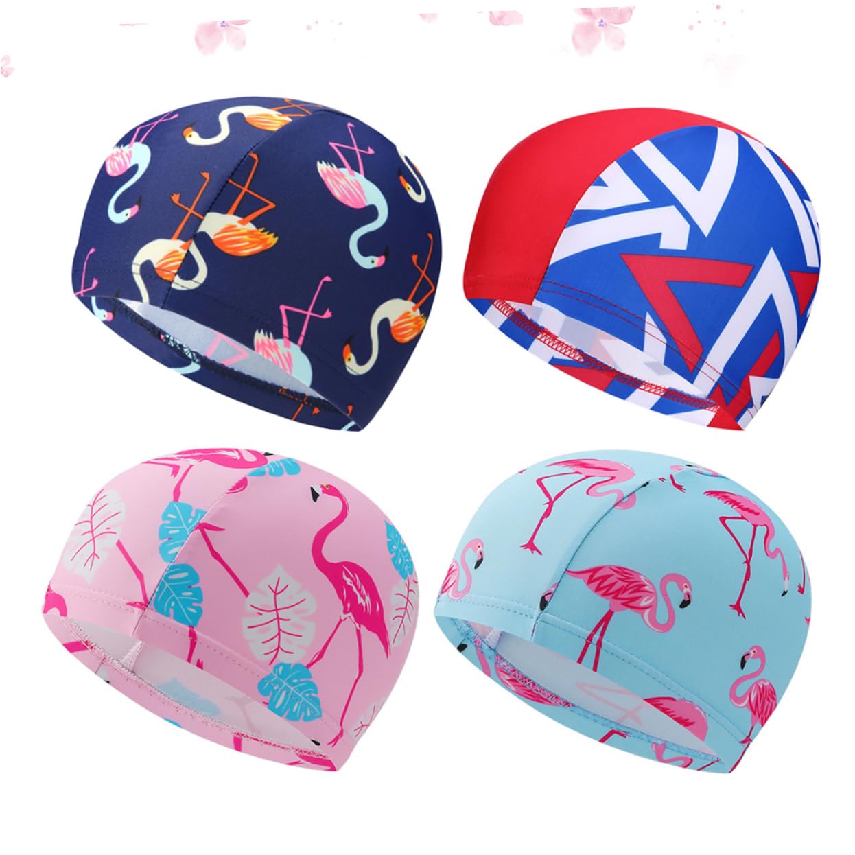 TOYANDONA Bonnet De Bain Enfant Enfants Chapeaux De Bain Baignade Bonnets De Bain De Dessin Animé Chapeau De Natation des Tout-Petits Dessin Animé Bonnet De Bain