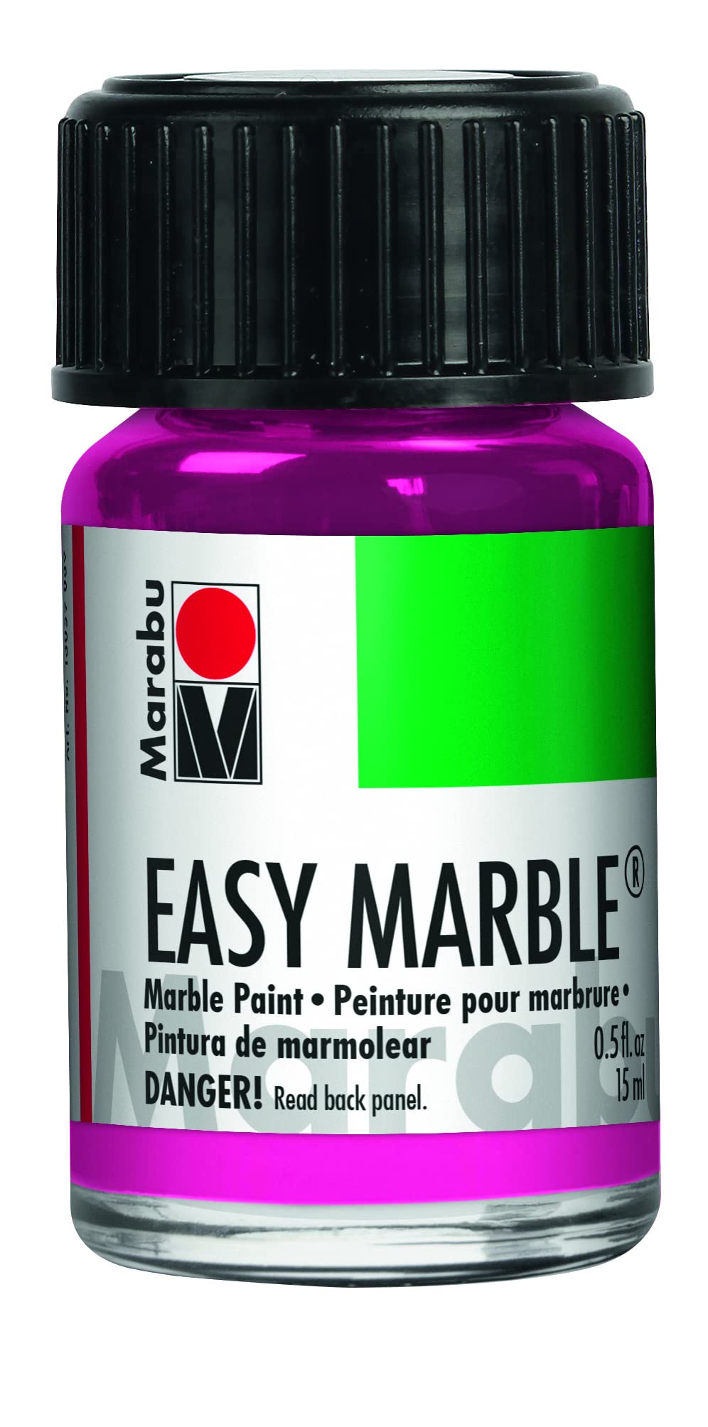Easy Marble Paint - Raspberry - Delight Your Senses and Brighten Your Art with a Sweet and Vibrant Burst of Color - 15ml