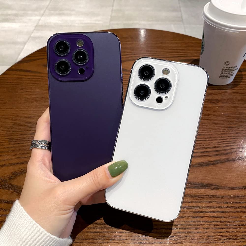 Funda para teléfono móvil de acrílico Mate galvanizado para Hombres y Mujeres Adecuada para iPhone 14 13 12 11 Pro MAX Plus, Rosa, para iPhone 11