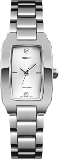 Relógio Quartzo Feminino Relógio feminino de quartzo pulseira de aço inoxidável mostrador de diamante pulseira feminina elegante relógios de senhora pulseira de tempo preciso 3AT
