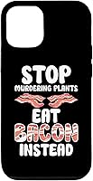Vista 28 de iPhone 7 Plus/8 Plus Bacon Lover Funny Bacon Famous Food Keto Diet Case