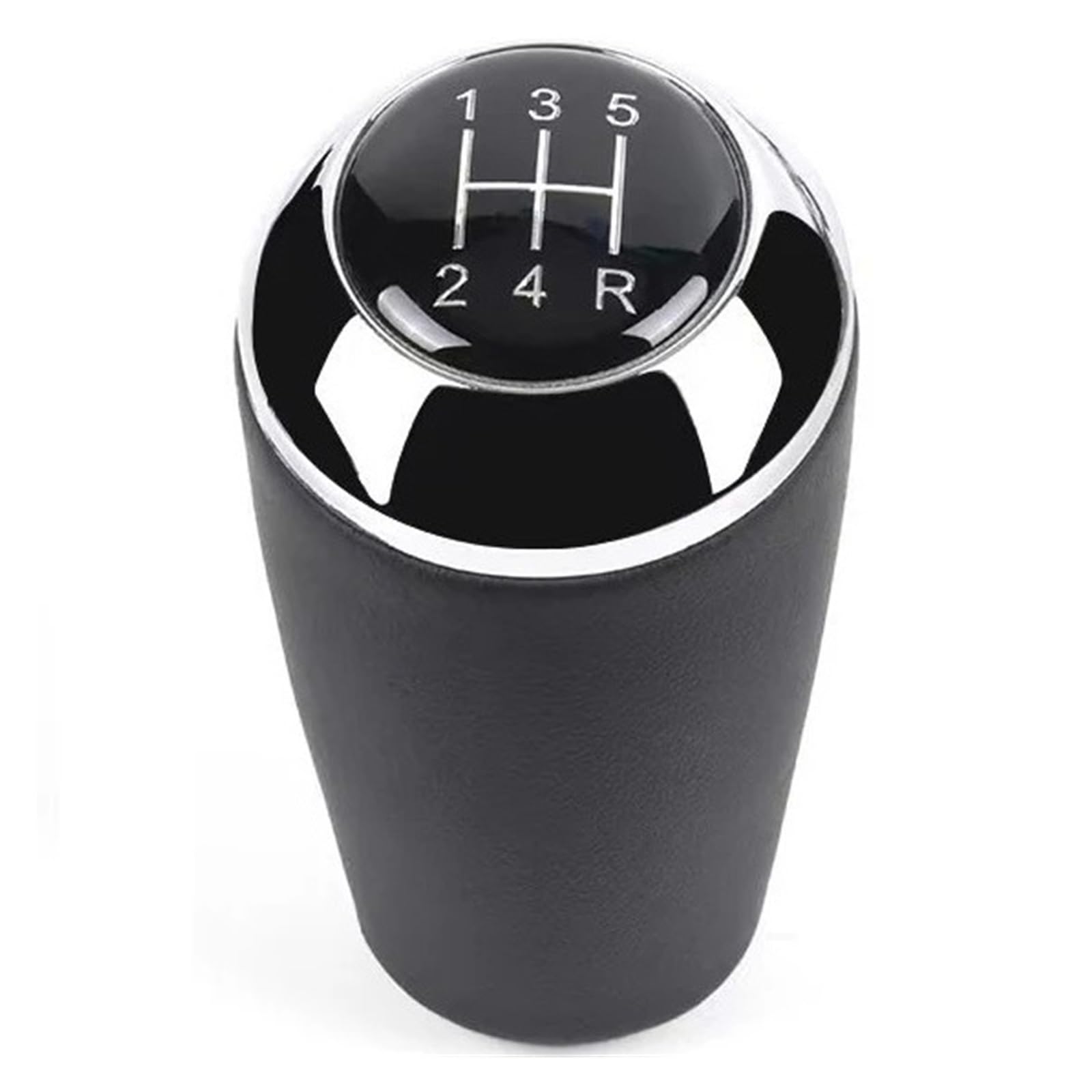 KUNYOS Leather Gear Knob for Mazda 3 BK BL CW 6 5 3Series CX-7 for Mx-5 Leather Lever for Arm Head Ball Car Parts 5/6-speed Gear Shift Knob(5 Speed)