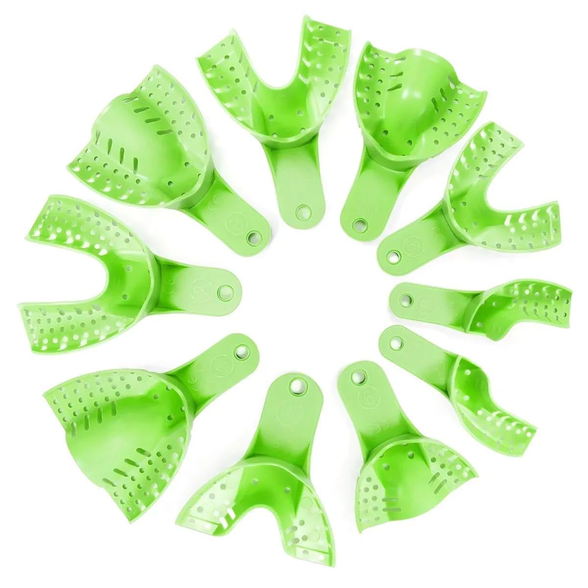 Premium Autoclavable RIM Lock Impression Tray Pack Of 10 Pieces (2)-picture-29