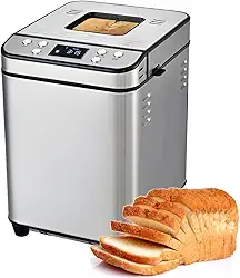 Máquina de Pão Caseiro Automática Elétrica para Cozinha Doméstica (220V)