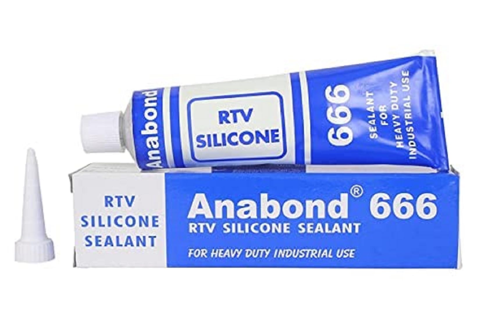 Anabond 666 RTV Silicone sealent,multipurpose industrial heavy duty Rtv silicone Paste,Clear 100gm (pack of 4)-image-8