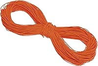 Vista 78 de PATIKIL Cuerda elástica elástica de 109 yardas (328.1 ft), cuerda elástica pesada de 0.059 in, albaricoque para manualidades, correas de gancho