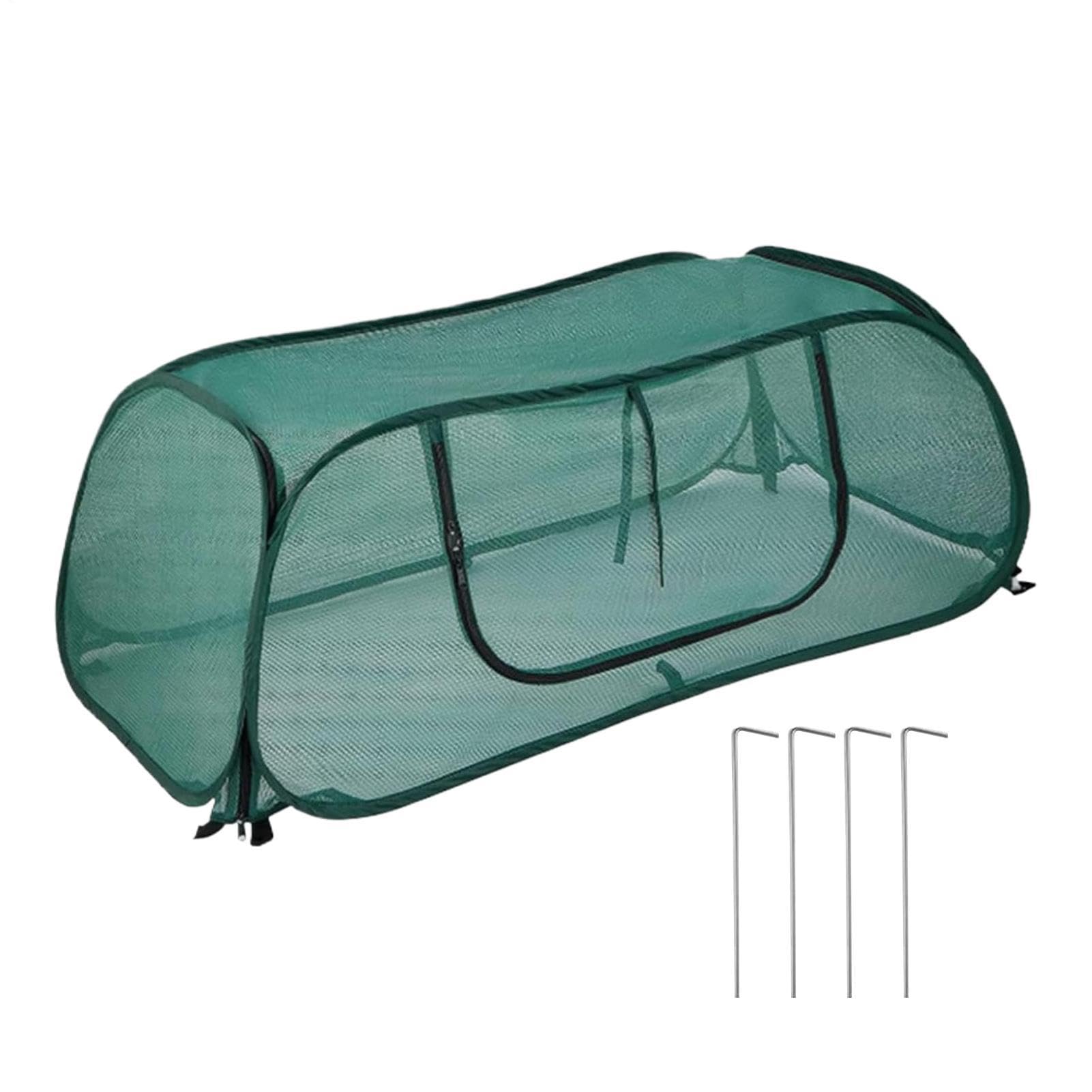 Protector de planta reutilizable tipo tienda para huertos