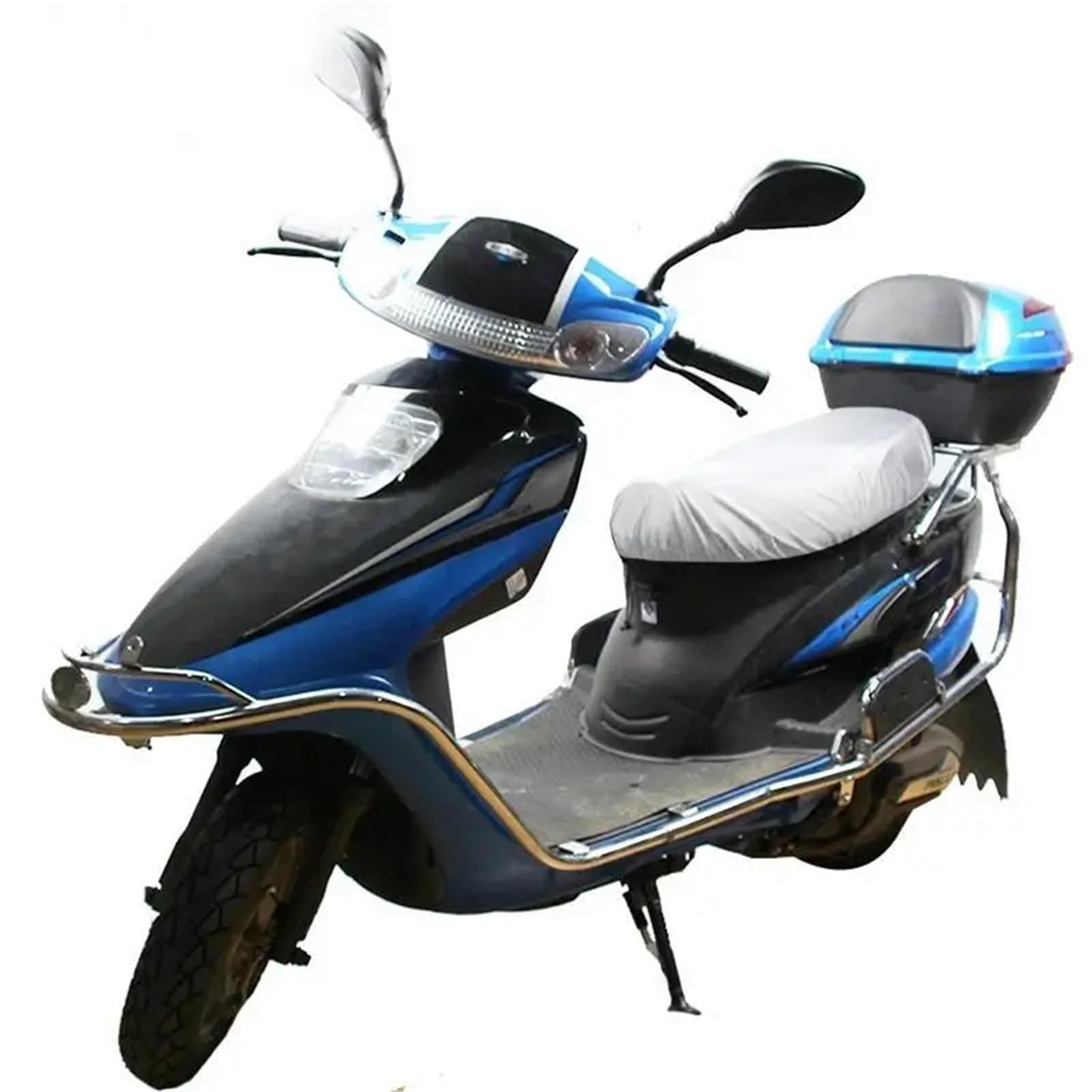 Maty amortyzujące Oddychająca poduszka motocyklowa Uniwersalna osłona przeciwsłoneczna na siedzenie Wodoodporna, pyłoszczelna poduszka na skuter(M)