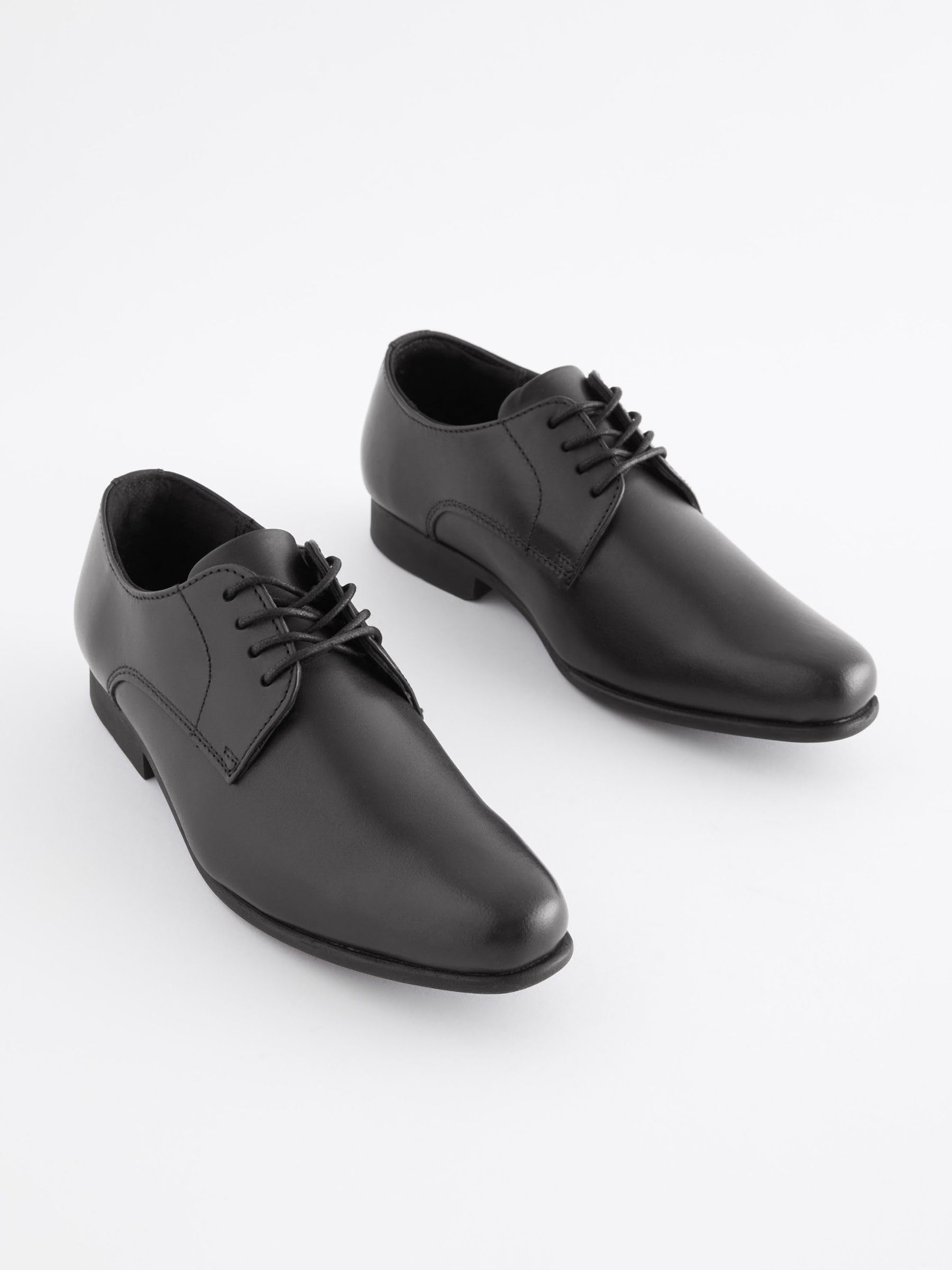 NEXT Garçon Chaussures à Lacets d’école en Cuir