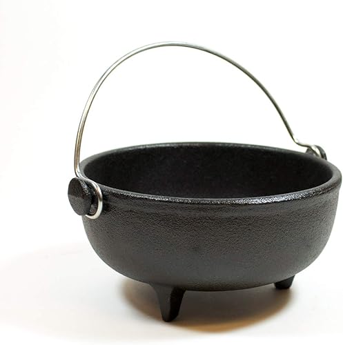 Miniatura 3 de Old Mountain Hervidor de hierro Ol presazonado 6 pulgadas de diámetro