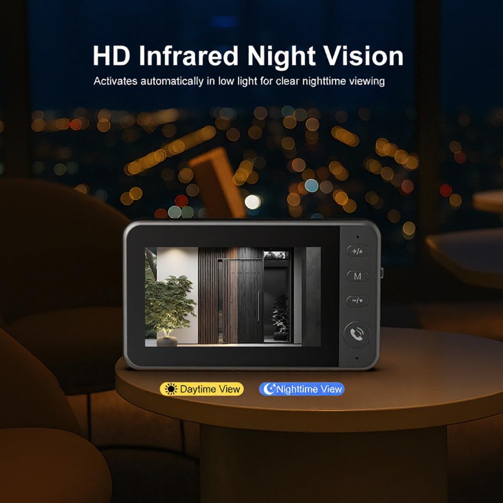Videocitofono Smart WiFi Rilevamento Movimento per casa Videocitofono
