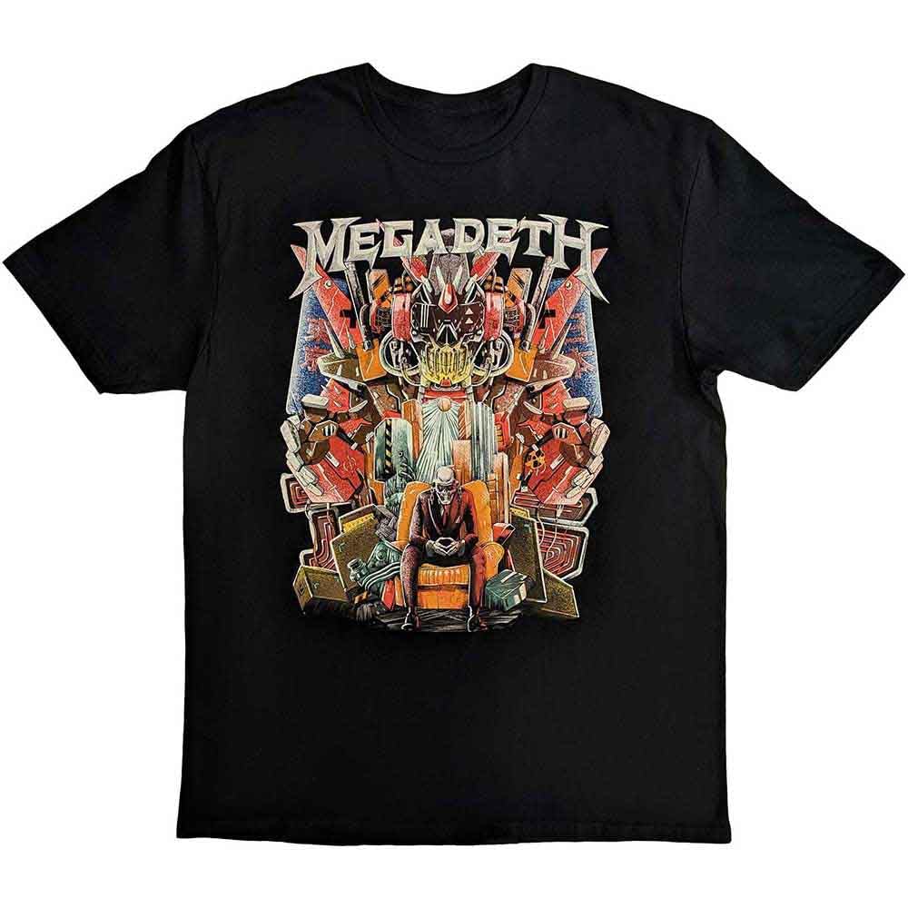 Megadeth T Shirt Budokan Band Logo Official Unisex Black L