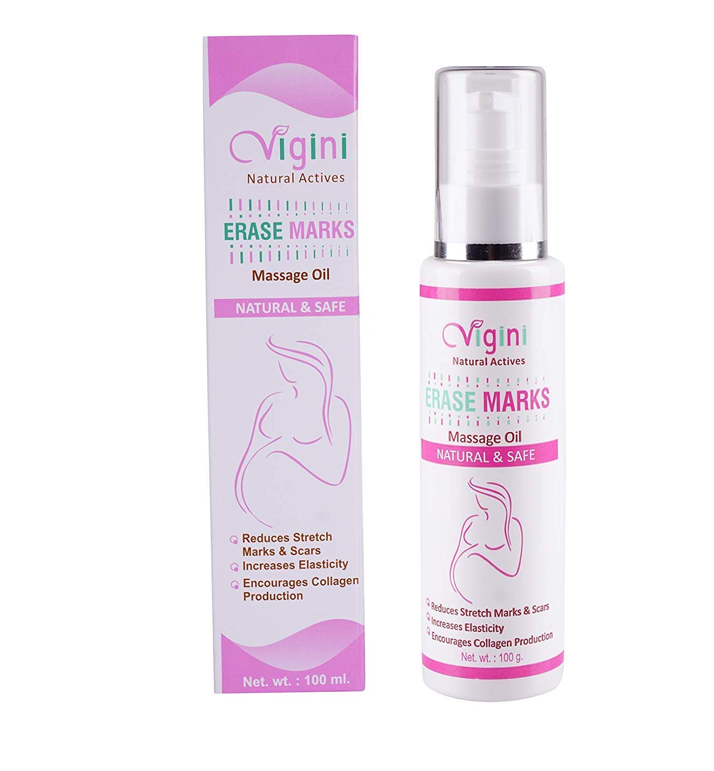 Vigini 100 Natural Actives Stretch Mark Buy Online In Dominican Republic At Desertcart