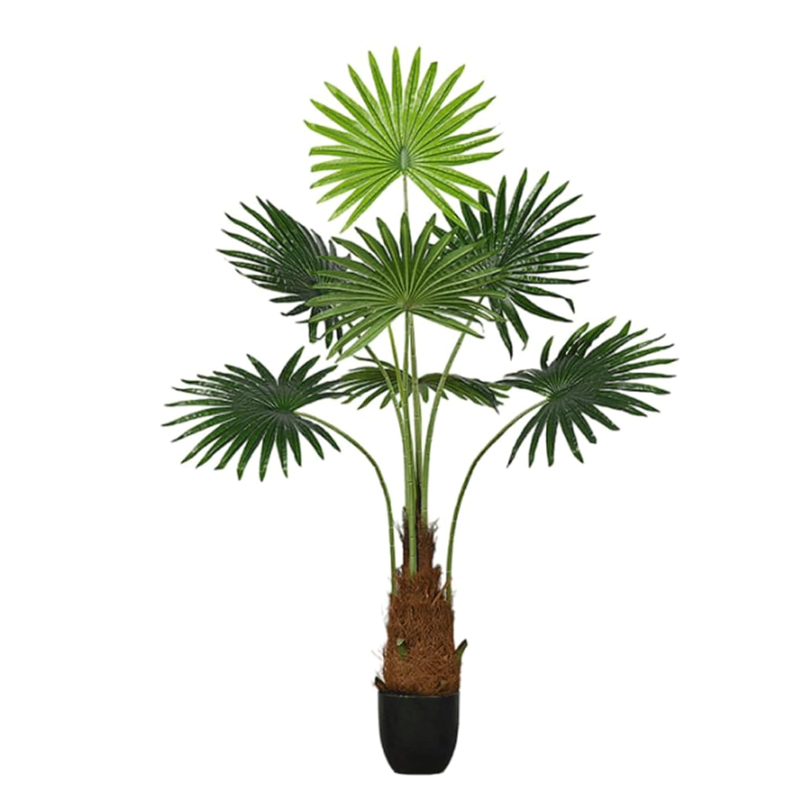 AYCDL Artificial Trees 4.5ft Artificial Trees Simulation Palm Tree Potted Artificial Plant For Outdoor Indoor Faux Tree Decorate fine Decor