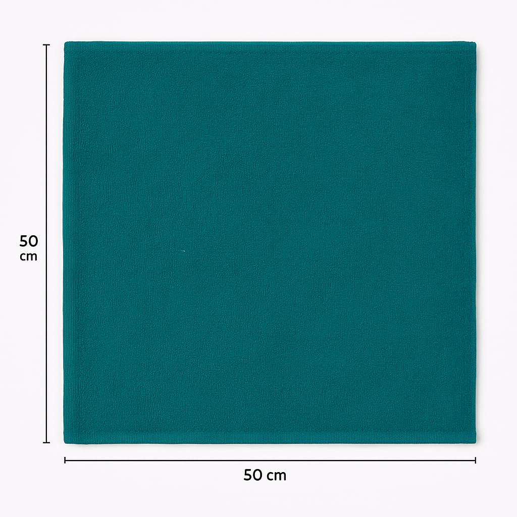 DECASATEXTIL Paños de Cocina 100% Algodón – Pack de 6 - Trapos Absorbentes 400GSM – Colores Lisos – Suaves, Reutilizables y Lavables a Máquina