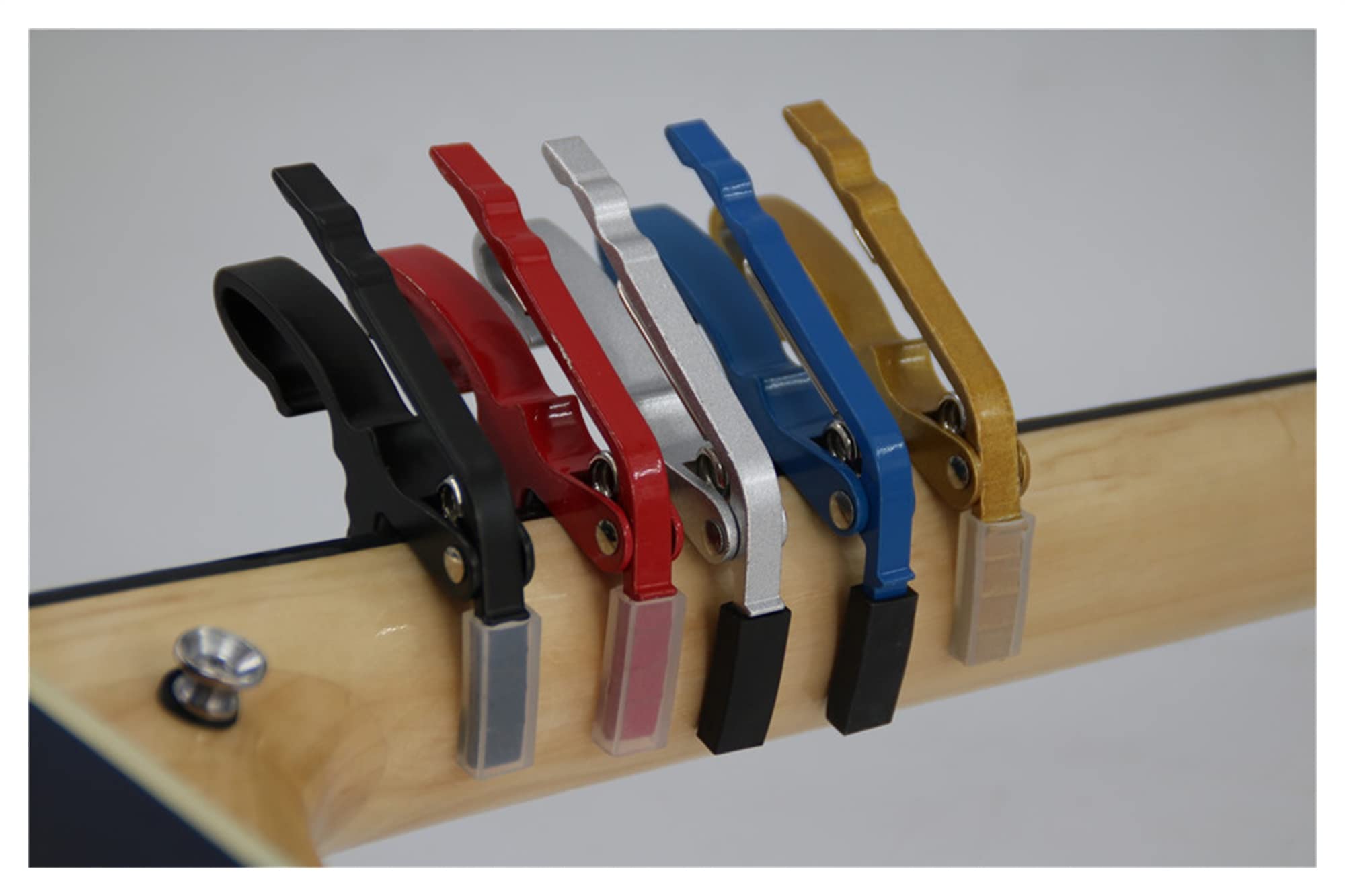 TST Lega Di Alluminio Della Chitarra Acustica Capo Per Legno Chitarra Ukulele Sintonia Morsetto Cranio Della Lega Del Bronzo Capo Musical Instrument Accessori Strumento sostituzione riparazione chitar