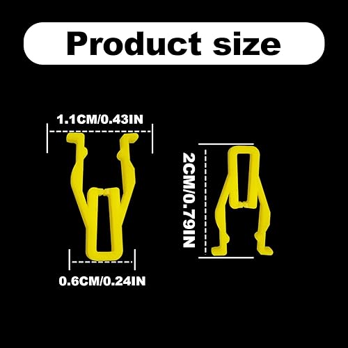 Miniatura 2 de 30 unids plástico de nylon cubierta del altavoz clip interruptor bisel clip compatible con Toyota Lexus 9046710203