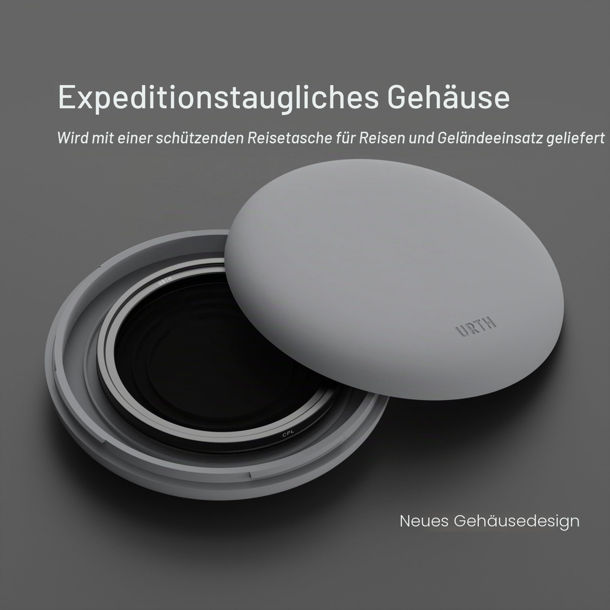 Urth 72 mm Zirkularer Polfilter (polarizationsfilter) CPL Filter (Plus) – ultraschlanker, 30-lagiger nanobeschichteter Kamera-Objektivfilter