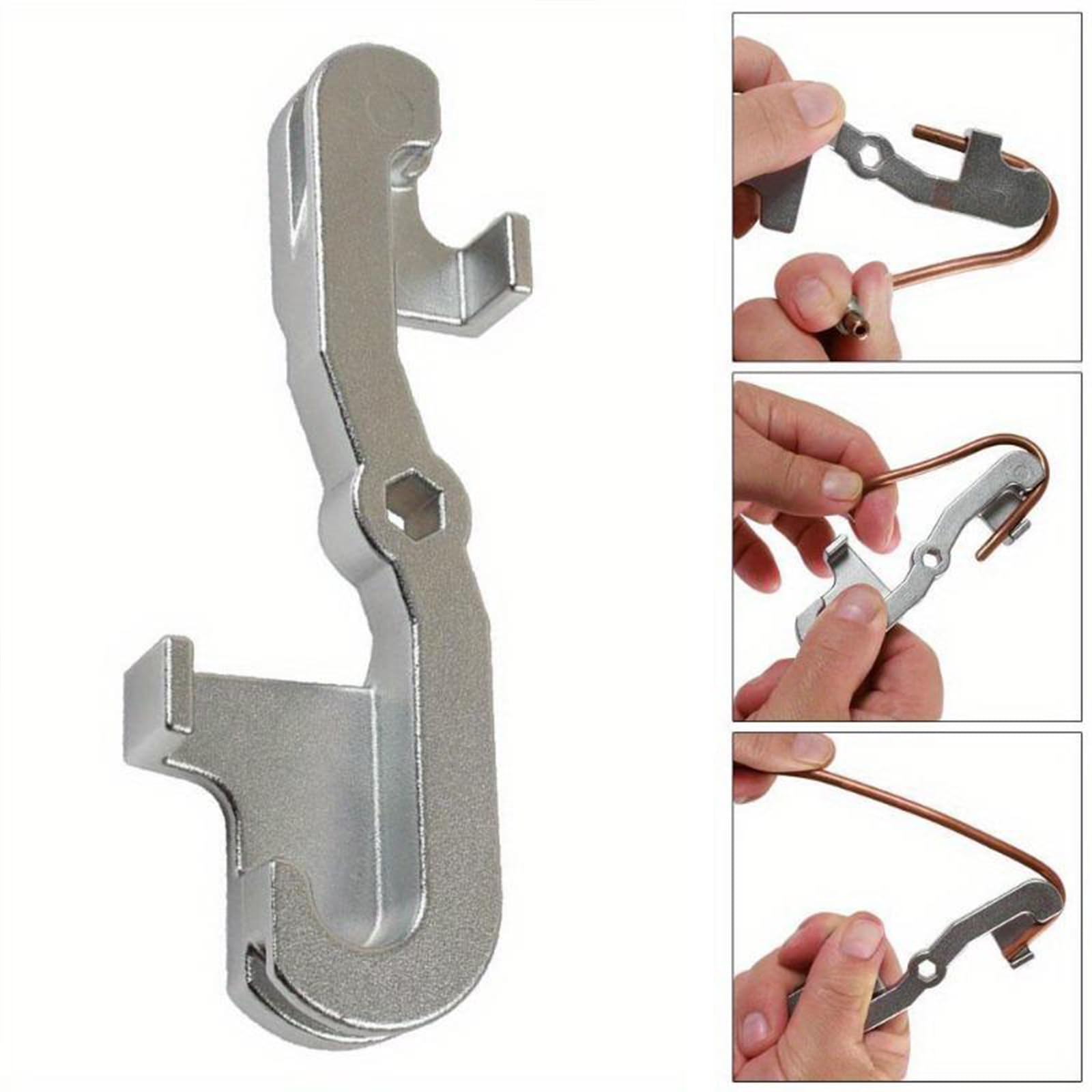 Tokaneit Outil de Cintrage de Tuyau de Frein Outil de Cintrage Professionnel,Pince à Cintrer Pratique,Cintreuse de Tubes,Convient Aux Flexibles de Frein D'un Diamètre de 4.75 mm et Moins