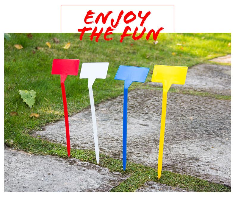 Grewery 20 Pieces Plant Tags Name Stick with Long Spike, Inclined Writing Surface for Better Reading, Polypropylene Plastic, UV Stabilized, Weather Resistant (White, 30 cm)-image-33