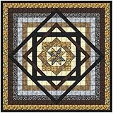Tumbling Star Nuetral Quilt Kit/Precut/Ready to Sew!