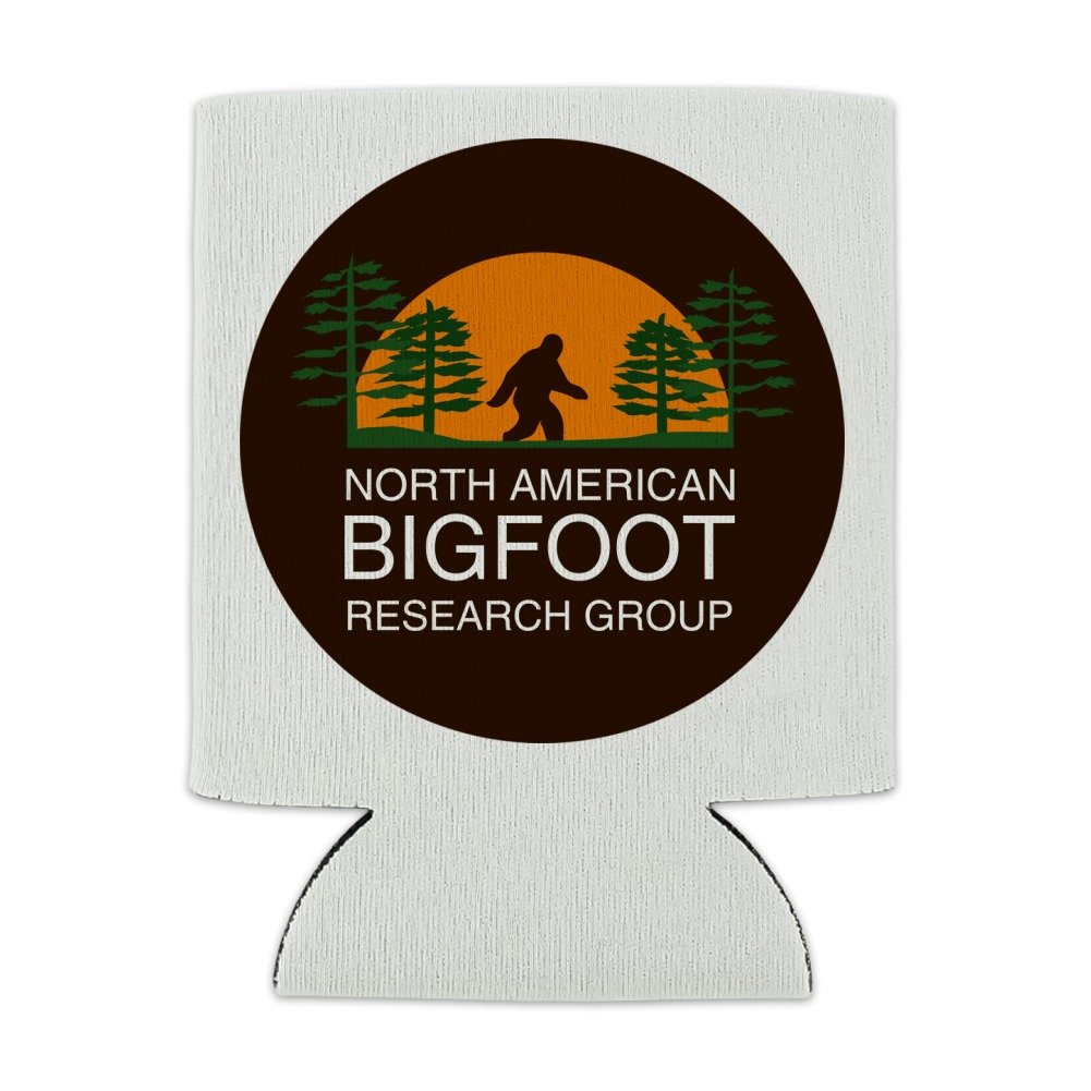 North American Bigfoot Research Group Can Cooler - Drink Sleeve Hugger Collapsible Insulator - Beverage Insulated Holder