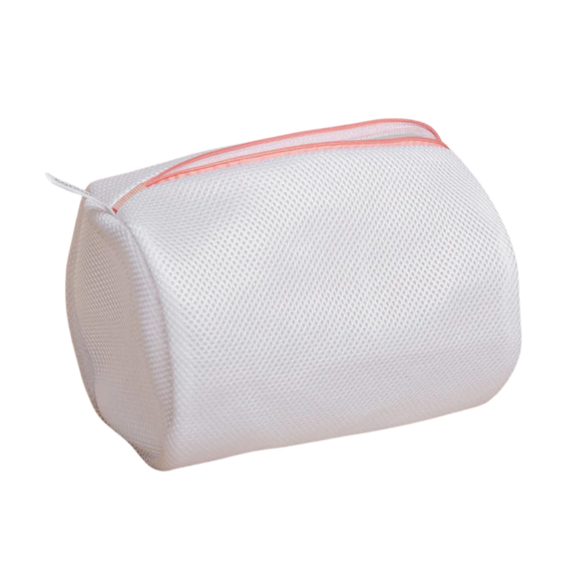 Conturve White Mesh Wash Bag For Delicates In-Wash Cleaning, Bras, Underwear