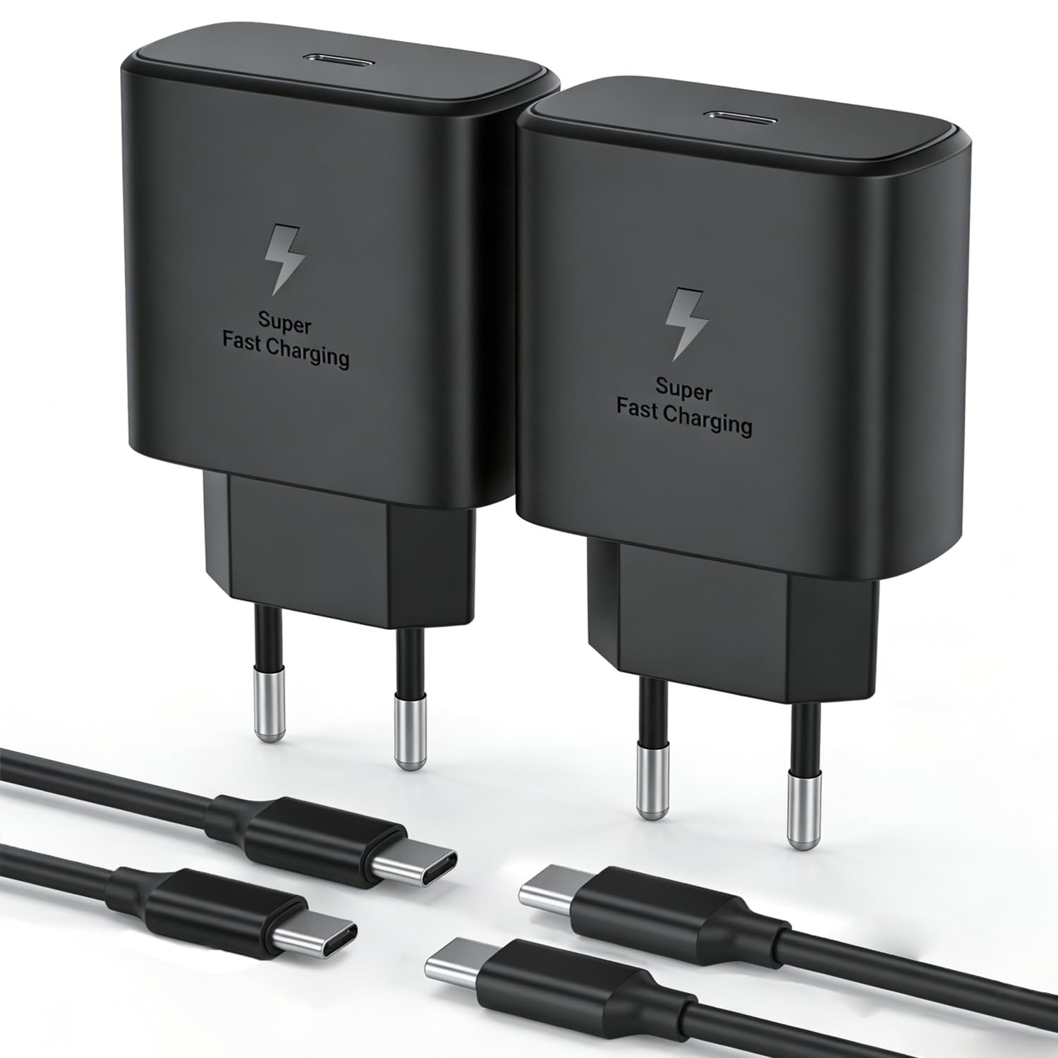 Caricatore per Samsung 45W Caricabatterie USB C