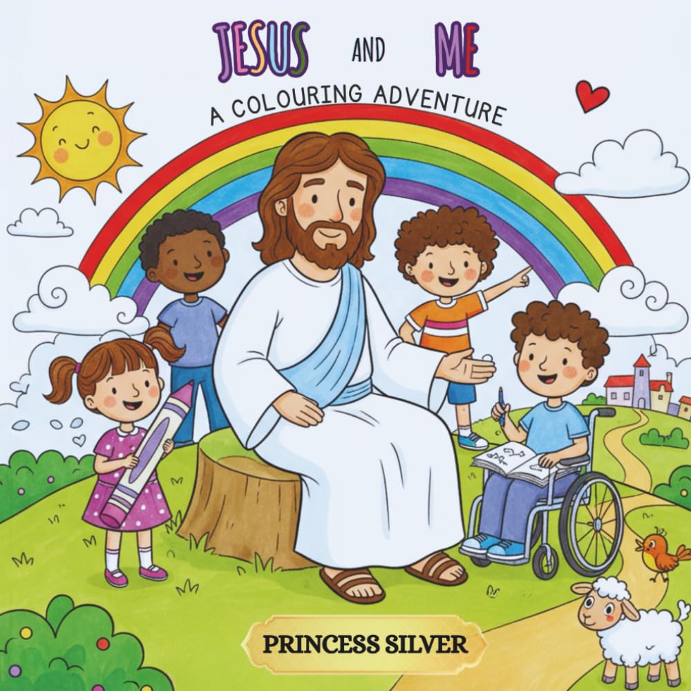 Jesus and Me: A Colouring Adventure: Colour, Learn, and Grow in God’s Love.