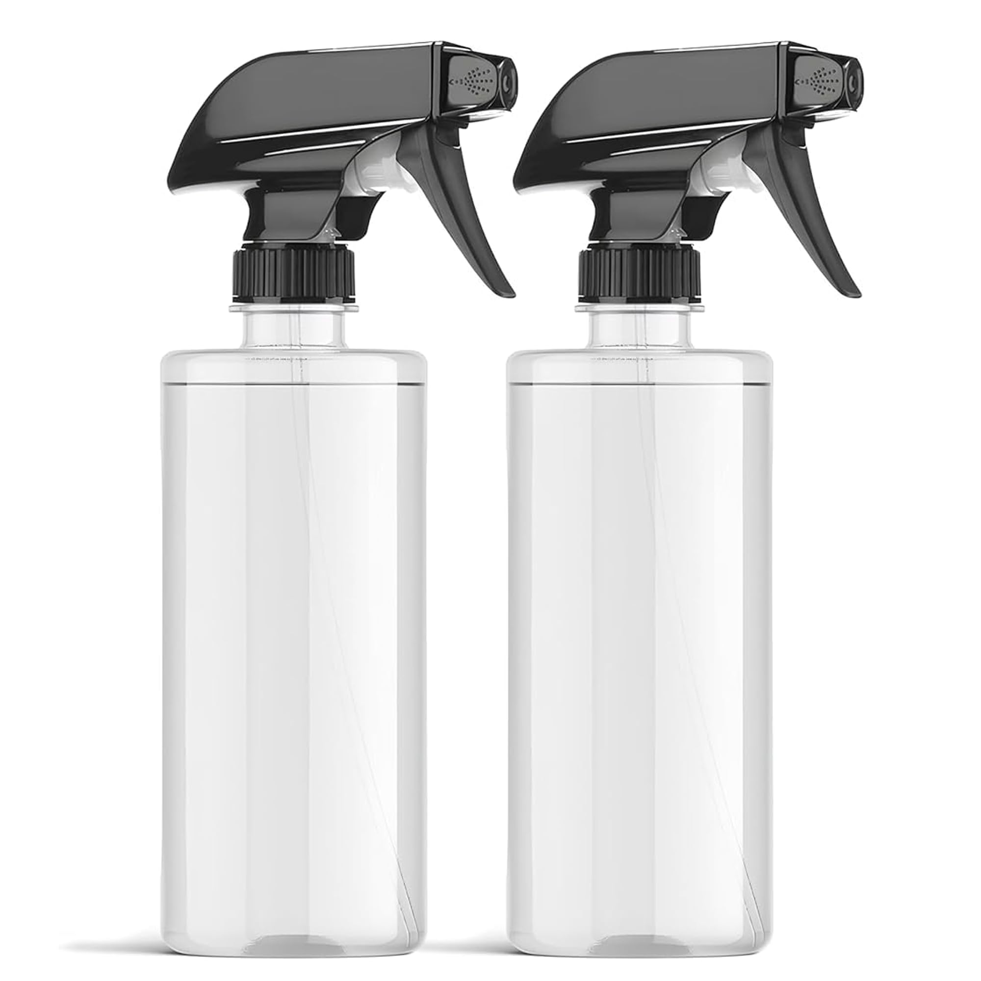 Pack of 2 Spray Bottles, 500 ml Clear Transparent Refillable Container Leak Proof Fine Mist Pump for Hair, Garden, Face Skincare, Sanitizer, Cooking, Pet, Salon & Home Essentials Use, BPA-Free-image-11