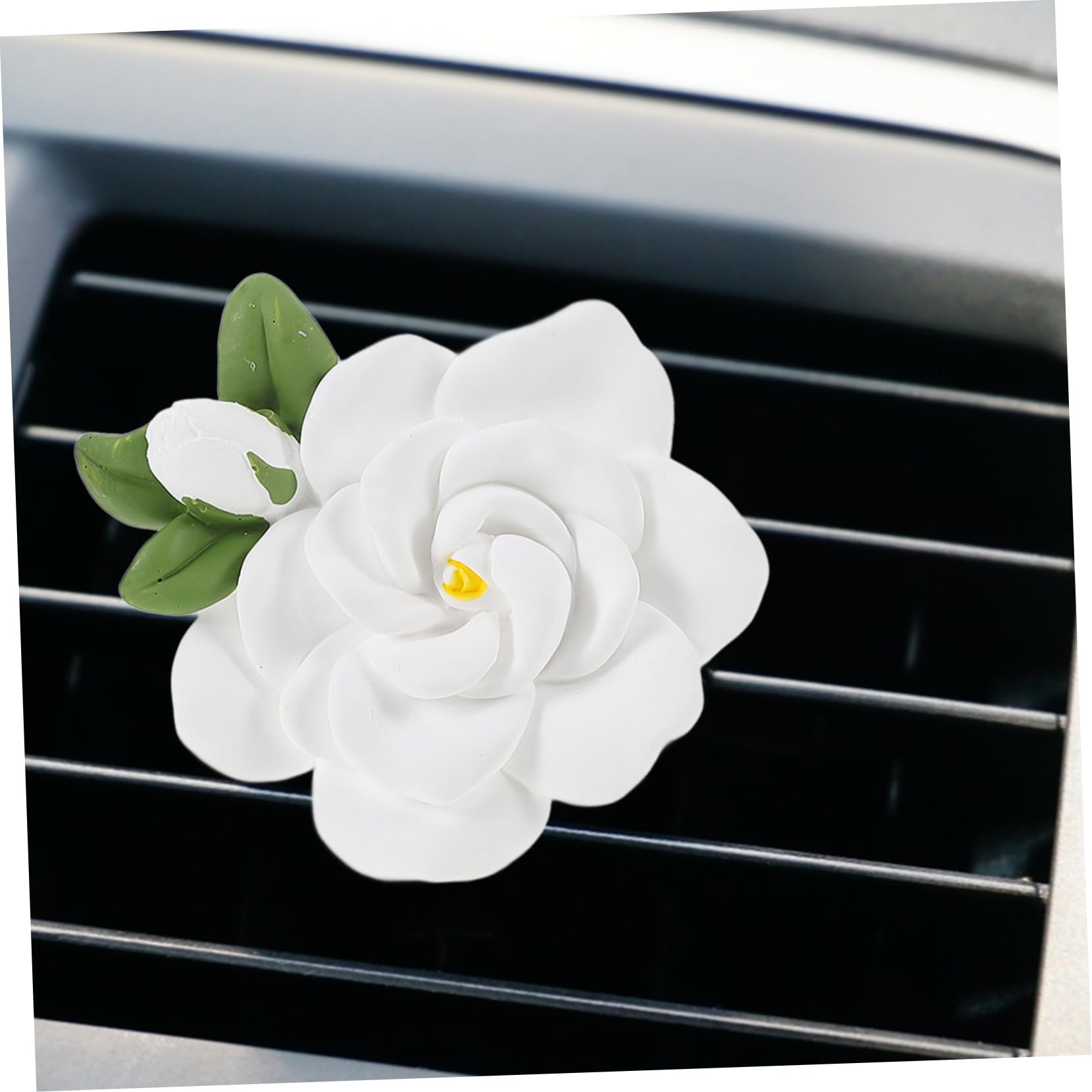 GLEAVI 5pezzi Clip Per Bocchette Aria Forma Di Fiore Decorazione Per Auto Con Profumo Di Installazione Semplice Atmosfera Rinfrescante Per Viaggi Confortevoli