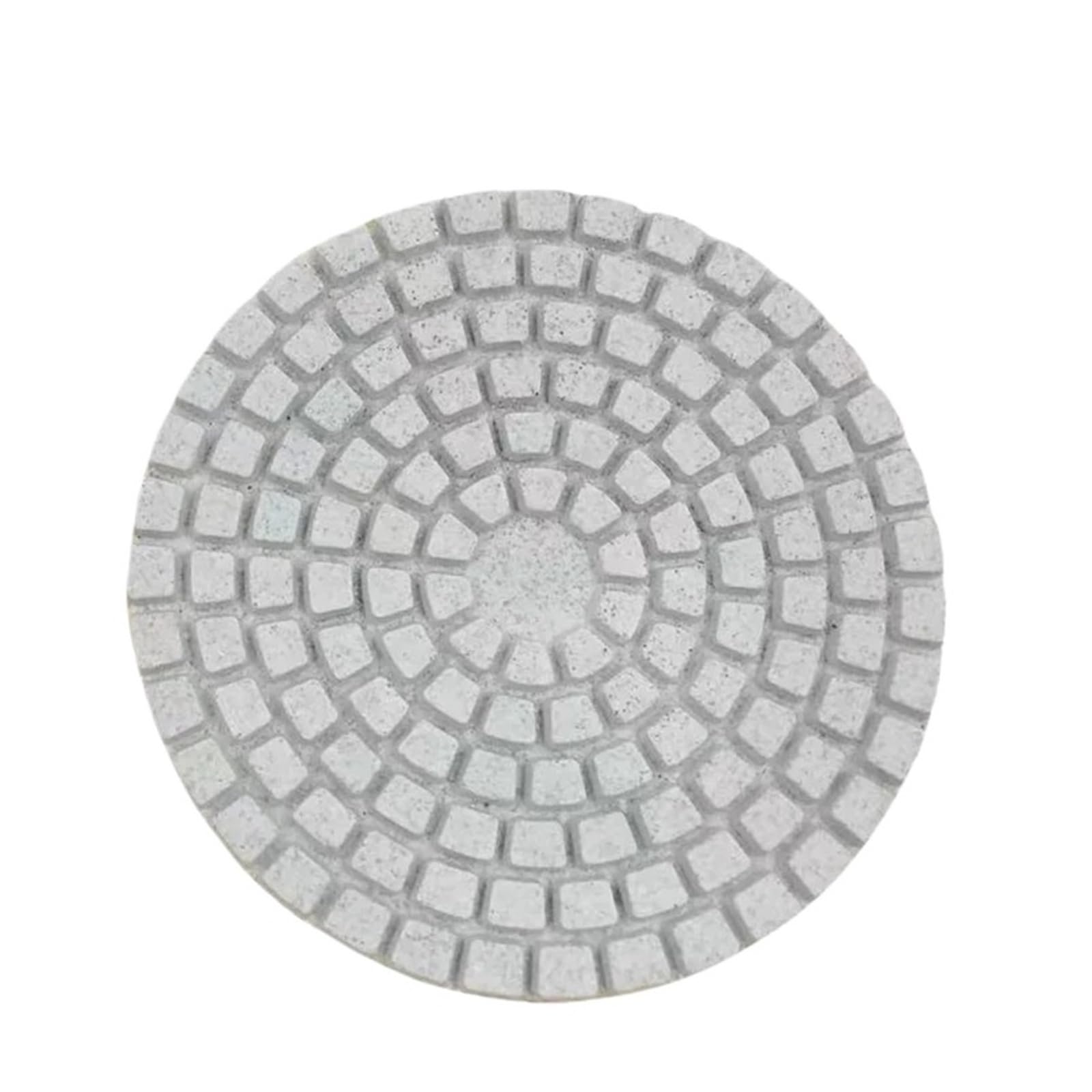 80mmCeramic Tile Trimming Polishing Disc M14 Angle Grinder Dry Polishing Marble Porcelain Granite Chamfering Grinding Edge 125mm(M10-M14 150 grit)