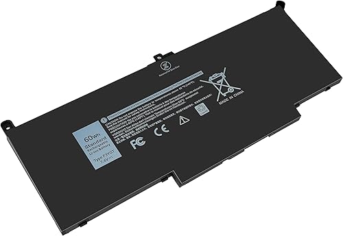 Miniatura 2 de Batería F3YGT 7480 DM3WC para Dell Latitude 7480 7390 7280 7290 7380 7490 E7280 E7480 E7490 12 7000 13 7000 14 7000 Series P733 G P73G 002 P29S002