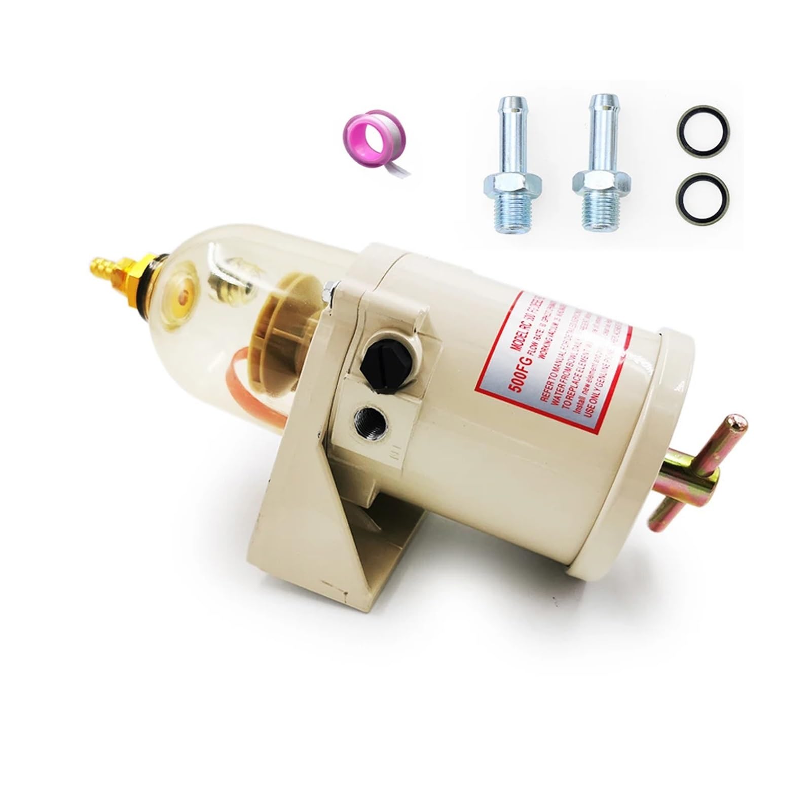 Filtro turbo separador de agua y combustible para motor marino 2010PM Racor Truck 90GPH 500FG 500FH (juego 1)