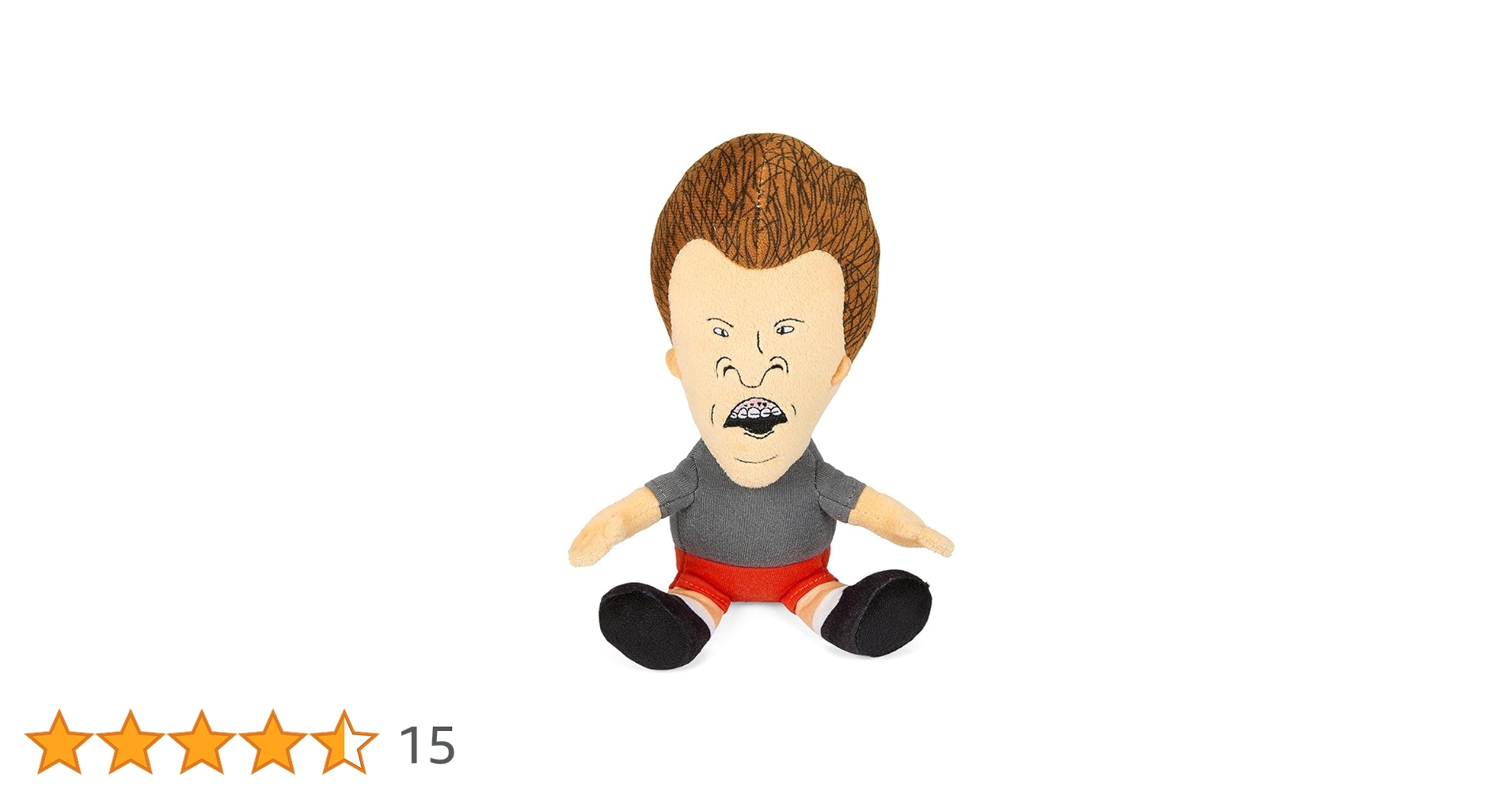 ビーバスアンドバットヘッド ぬいぐるみ 原始人 MTV ビーバス＆バットヘッド ぬいぐるみ （バットヘッド） 単品