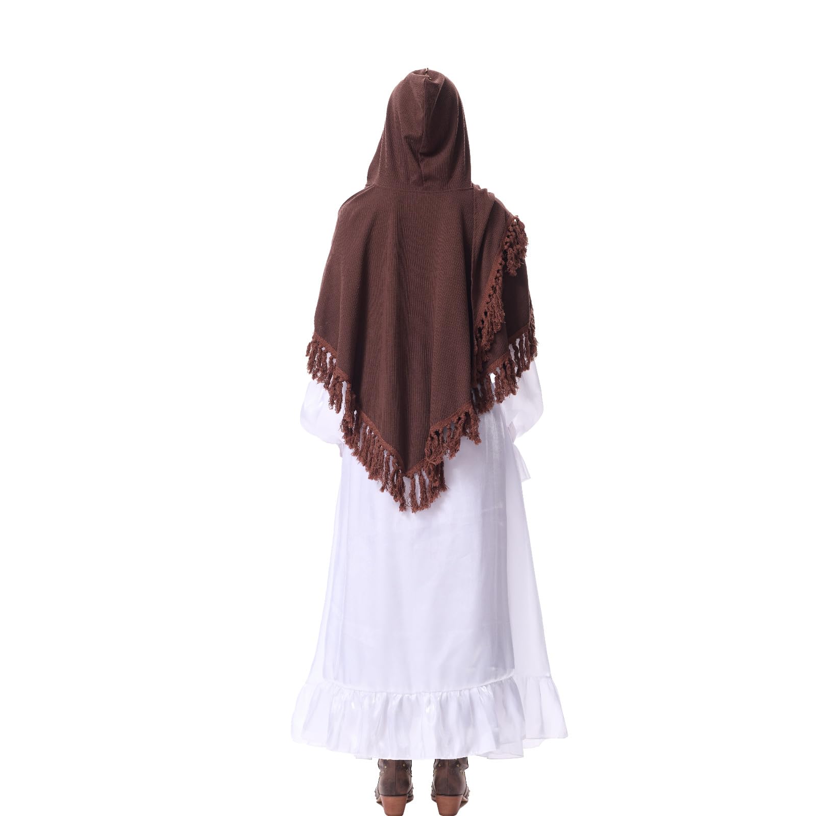 Ansenesna Halloween Kostüm Damen Piratenkostüm Damen Komplett Set | Mittelalter Kleidung Mieder Gothic Kleid Vintage Korsett Kleid Elegant Langarm mit Umhang Renaissance Faschingskostüme