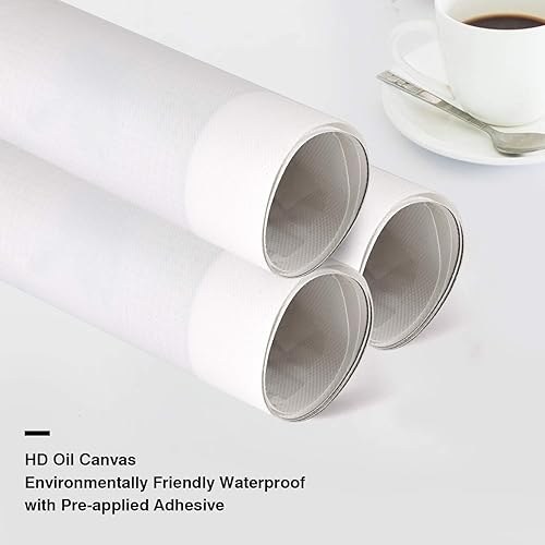 Miniatura 5 de YiKue Kits de pintura de diamantes para adultos y niños, pintura artística de diamantes con diamantes, caniche, perro, café, bricolaje, 5D, redondo,