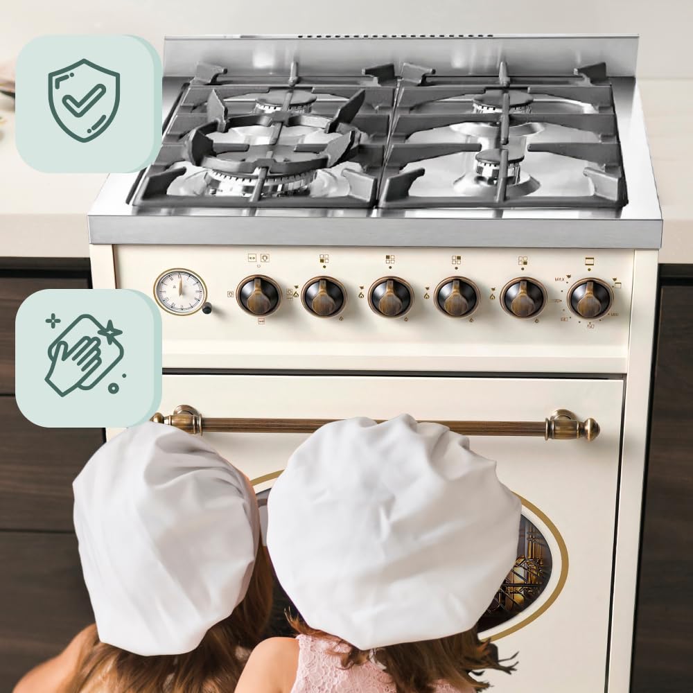 GURARI GCH G 614 CR kuchenka gazowa z piekarnikiem gazowym, 60 cm, obrotowa, analogowy timer z funkcją STOP, szuflada z funkcją Push-Pull, kontrola gazu, Range Cooker, gaz ziemny/propan