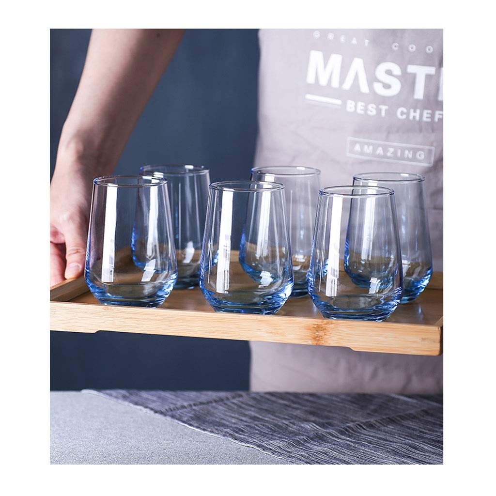 Set 6 Bicchieri In Cristallo Senza Piombo 464.9g - Alti Per Birra, Succhi E Cocktail - 2