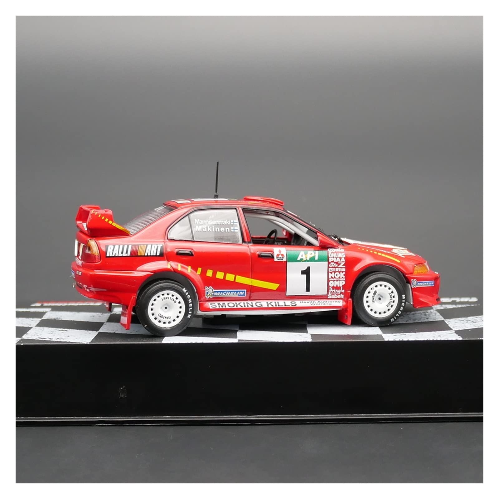 Amazon.co.jp: ミニチュアカー 1:43 三菱ランサーエボリューション WRC